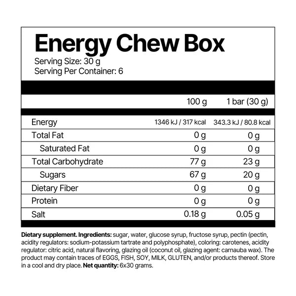 4Energy Chew Box (6x)