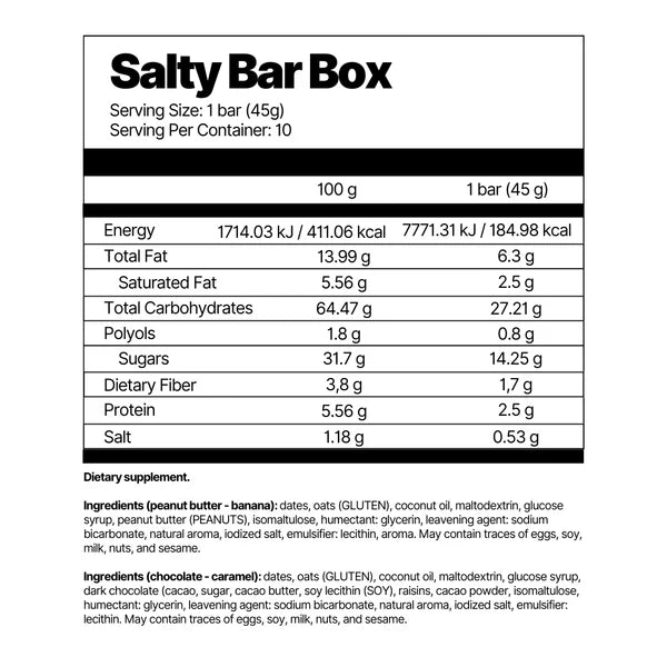 4Energy Salty Bar Box (10x)